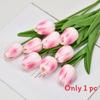 Artificial Realistic Plant Tulipa Gesneriana For Display And Decoration Event