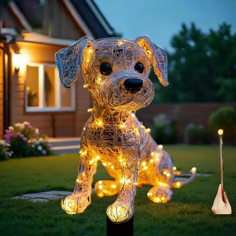 2D Flat Neon Color Cat Garden Stake Whimsical Animal Yard Decor for Outdoor Garden Flowerbed Standout Ornament