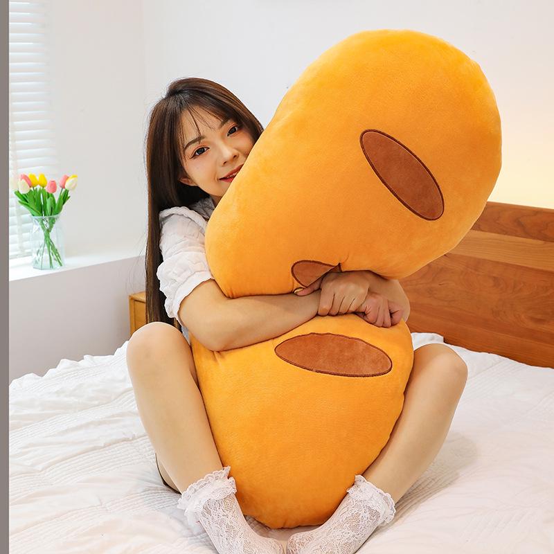 Long Body Bread Simulation Plush Pillow Doll for Sleeping