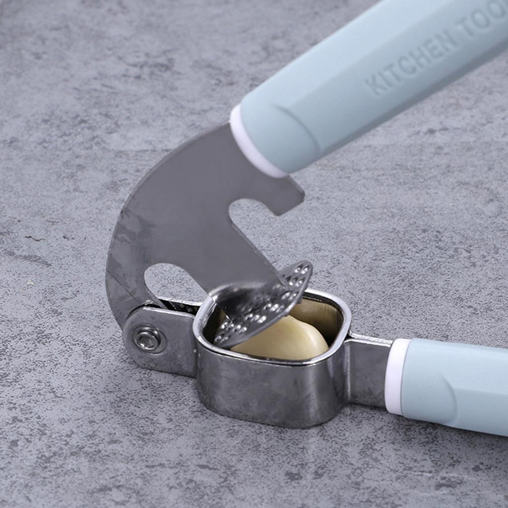 Stainless Steel Home Kitchen Mincer Tool Garlic Press Crusher Squeezer Masher