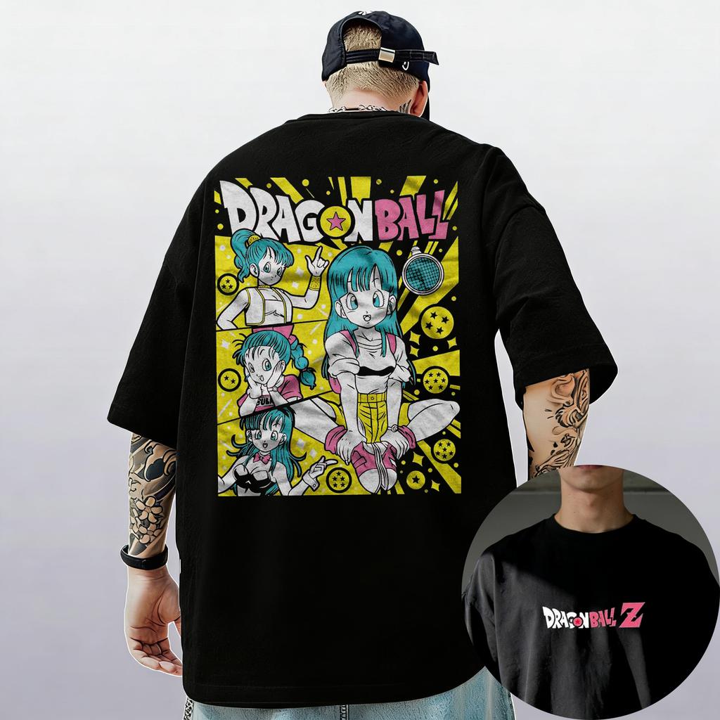 Dragon Ball Z Men Women Son Goku Vegeta Bulma Print Tshirt Cotton Kid Clothes Funny Short Sleeve Harajuku New Arrival TShirts