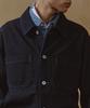 Musinsa Standard Denim Chore Jacket [Deep Indigo]
