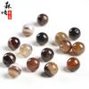 Sen Wu Kristal Koffie Gestreept Agaat Losse DIY Armband Kralen