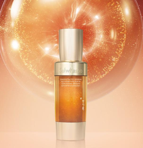 Sulwhasoo Concentrated Ginseng Rescue Ampoule 30ml – Microcapsule Anti-Aging Serum