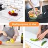 Acrylic Cutting Board with Counter Lip Thickness Clear Acrylic Cutting Board for Kitchen Anti Slip Cutting Board Kitchen Gadgets