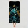 Movie The L-Lord of the R-Rings Towel Drying Bath Towel Applicable To Light Swimming Camping Yoga Beach Out