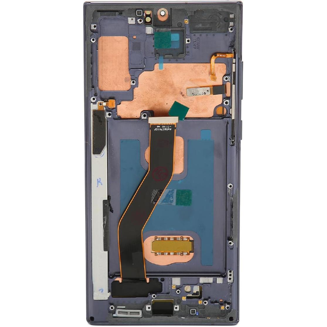 

Phone Screen Replacement, Organic LED Ecreen Digitizer Assembly with Frame for Galaxy Note 10 Plus, with Repair Tools