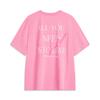 LiNing Dopamine Sports Fashion Quick-Dry Cool Ice Silk Sports Casual Round Neck Solid Color Printed T-Shirt Women tops Morning-Light-Pink AHSU658-2