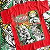 The Legend of Zelda Tears of The Kingdom T Shirt Unisex Link Zelda Ganondorf Graphic Print Short Sleeve Game Streetwear Casual Tees Tops
