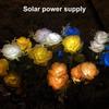 Solar Lights Outdoor Decorative Solar Lights Color Changing Lawn Lamp Waterproof Garden Lights Outdoor Solar Light