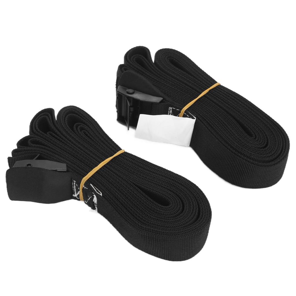 2 Pcs Surf Roof Kayak Strap Surfboard Canoe Tie Down Straps for SUP Trucks Luggage3.6M