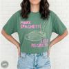 More Spaghetti Less Regretti Shirt: Comfort Colors Retro Foodie Tee