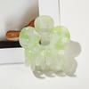 High-end Smudge Small Hairpin Female High Ponytail Plate Hair Clip Flower Square Grab Clip Hair Accessories