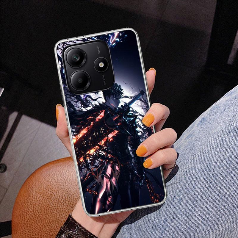 G-Guts B-Berserks Anime Phone Case For Xiaomi Redmi Note 15 14 13 12S 12 11 Pro Plus 14S 11S 11E 10 10S 11T 5G Personalized Cove