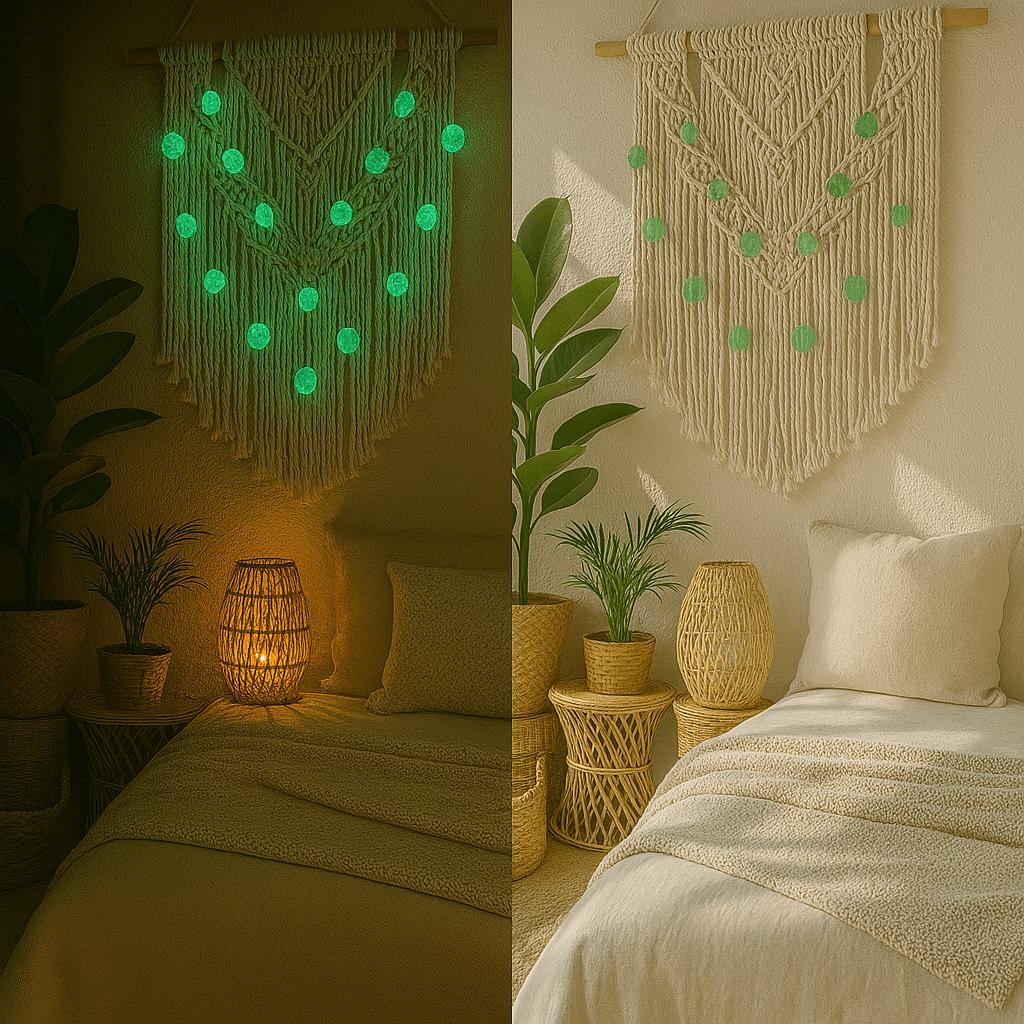 USB Fairy String Lights 227cm, Crystal Jade