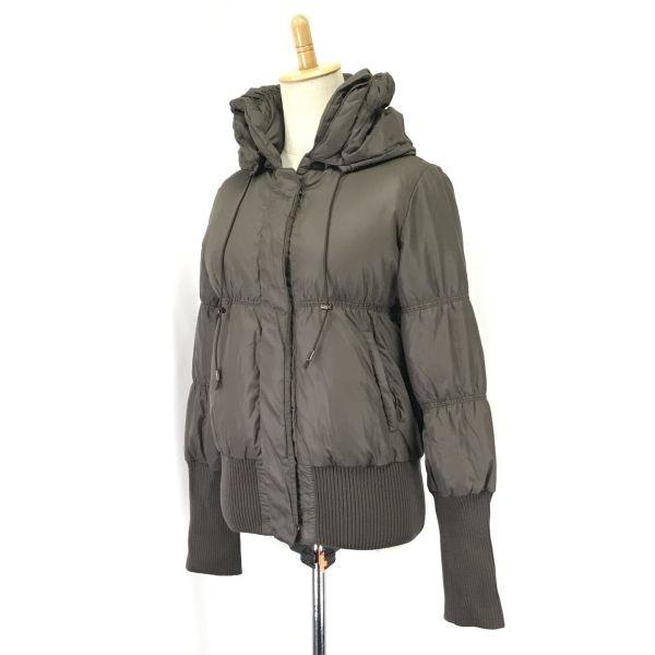 INTERPLANET by ORIZZONTI Down Jacket Coat Outerwear Women M 2 Brown Japan Made(USED)
