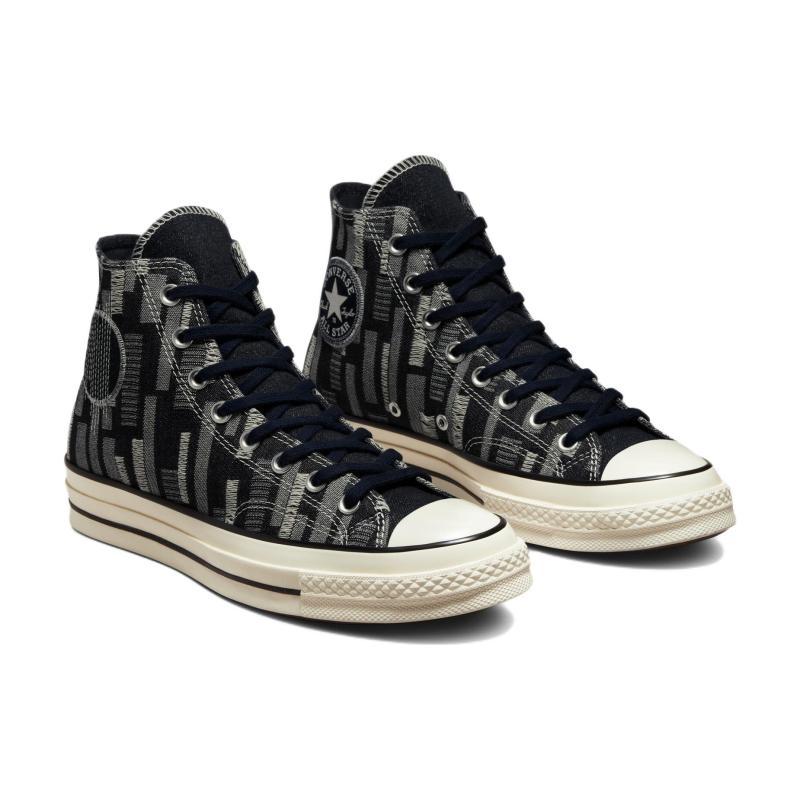 Converse Chuck 70 1970s Trendy High-Top Espadrilles Unisex Black