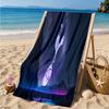 Tottenham Crest Design Beach Towel Microfiber Beach Towel, Lightweight and Quick-Dry, for Summer Travel, Swimming Pool Fan Birthday Gift