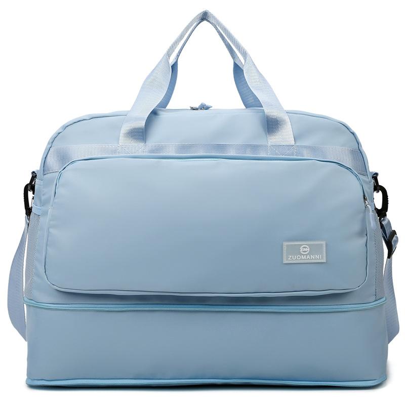 Short-distance Business Trip Oblique Span Travel Bag Portable Pull Rod Luggage Bag Large-capacity School Storage Bag