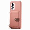 Cards Pocket Wallet Leather Zipper Case For Samsung Galaxy S24 Ultra A14 A24 A34 A15 A55 A05S S23 Plus S22 Bag Purse Stand Cover