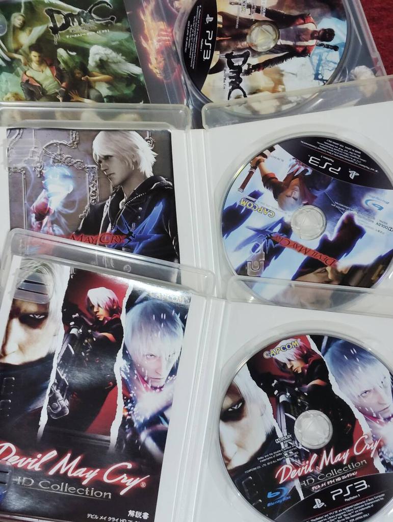 [USED] Tested/3-Game BundleDevil May Cry HD Collection, DMC 4, DmC PS3 Region Free