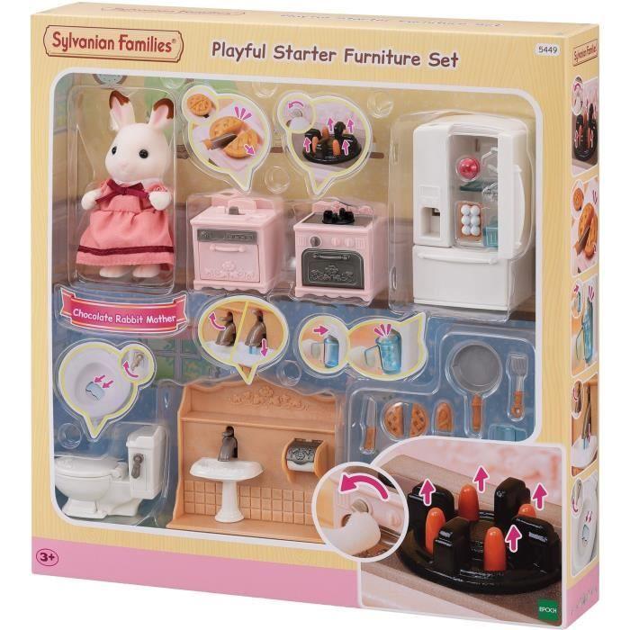 Cozy Cottage and Mom Furniture Set - SYLVANIAN FAMILIES - 5449 - Unisex - From 3 Years Old