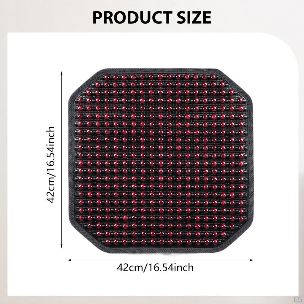 Cooling Pad Massage Seat Beaded Cover for Sedan