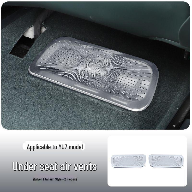 Under-Seat A/C Vent Cover for YU7: Anti-Clogging Interior Protection Accessory