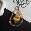 Handcrafted Art Collectible Mobile Phone Lanyard With Crystal Beads For Men And Women