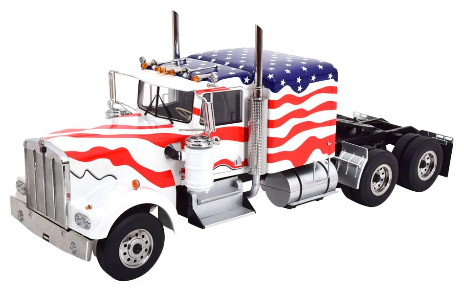 

ROAD KINGS Kenworth W900 Stars Stripes Готовое изделие 1/18 &