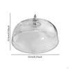 Cake Stand Cover ,Food Dome, Dustproof Top Handle Lid Pastry Display Cloche for Party