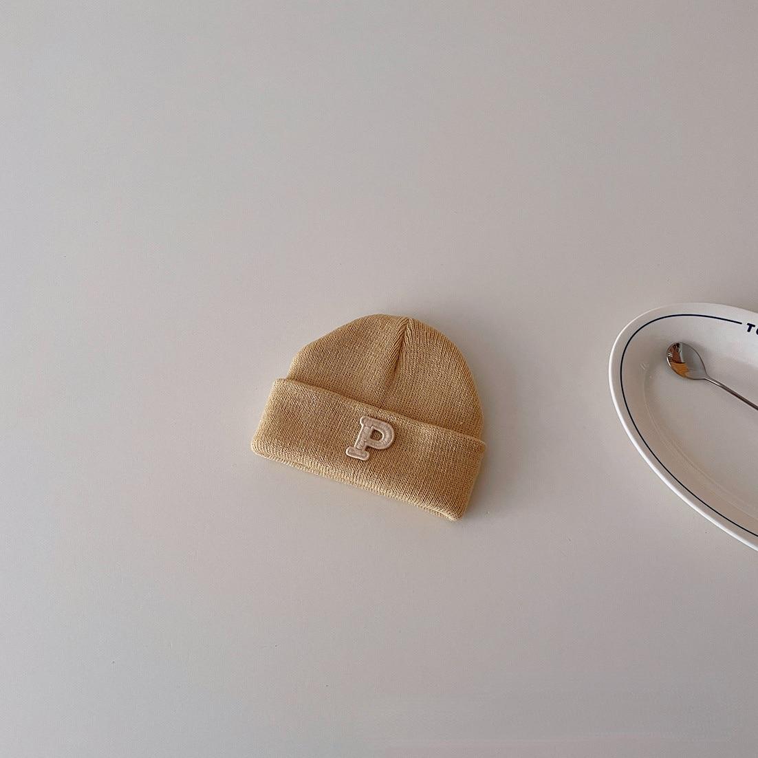 Новые детские шапочки, шапки для новорожденных мальчиков и девочек, корейские модные детские вязаные шерстяные шапки, однотонные детские аксессуары, От 0 до 2 лет