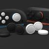 PlayVital Silicone Button Covers Thumb Grip Set for Nintendo Switch 2 Includes 8 Colorful ABXY Button Caps 4 Stick Caps & Joy-Con 2, & (White + Black)