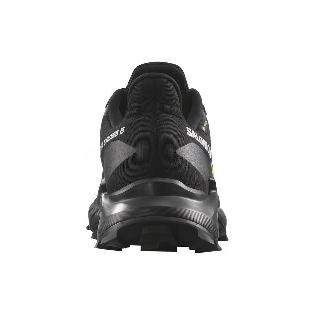 SALOMON Alphacross 5 Gtx Comfortable Slip-Resistant Durable Waterproof Lightweight Low-Top Running Shoes Unisex Sneakers Black 474604