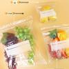 Food-Grade PE Self-Sealing Refrigerator Storage Bags, Transparent Fresh-Keeping Sealable Bags