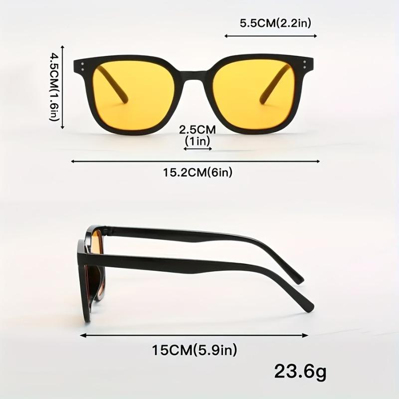 5pcs Unisex Glasses Stylish Retro Design Essential for Daily Wear and Street Style