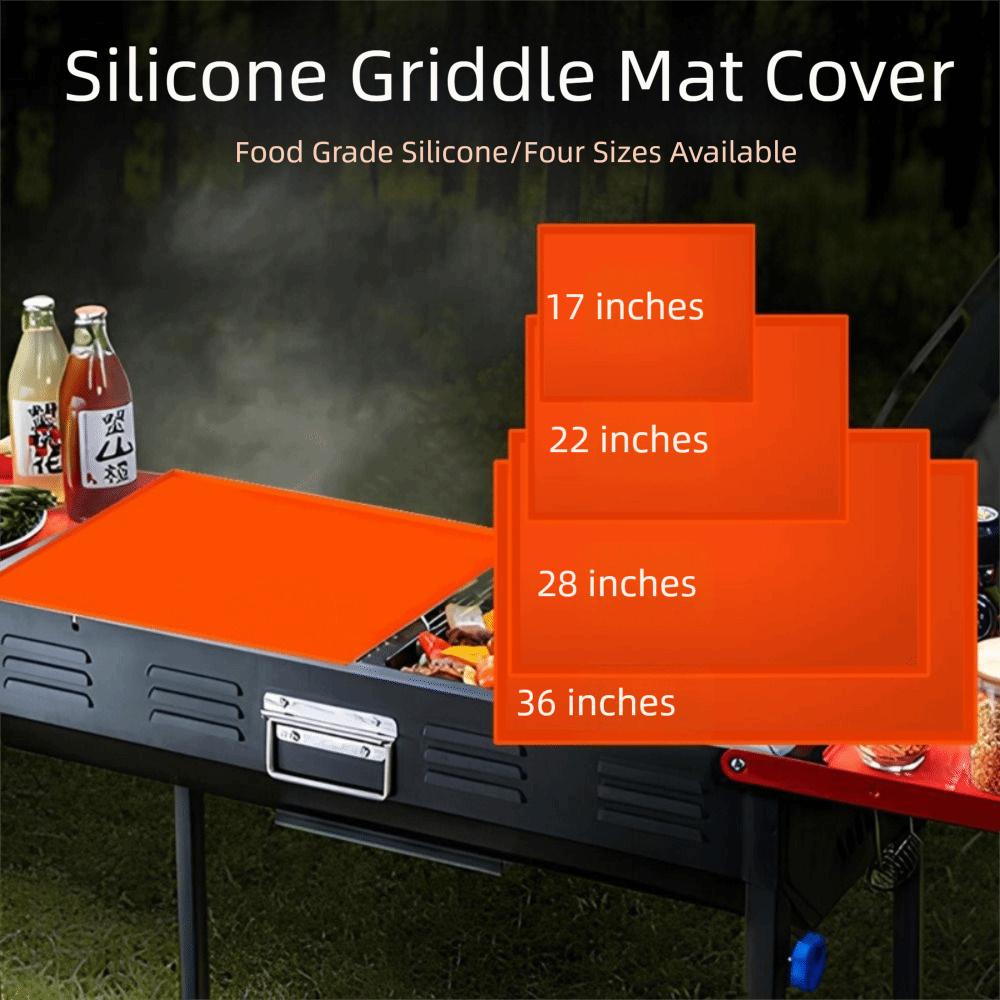 17/22/28/36 Inch Silicone Blackstone Griddle Cover Against Grease Griddle Cover  Grill Protection
