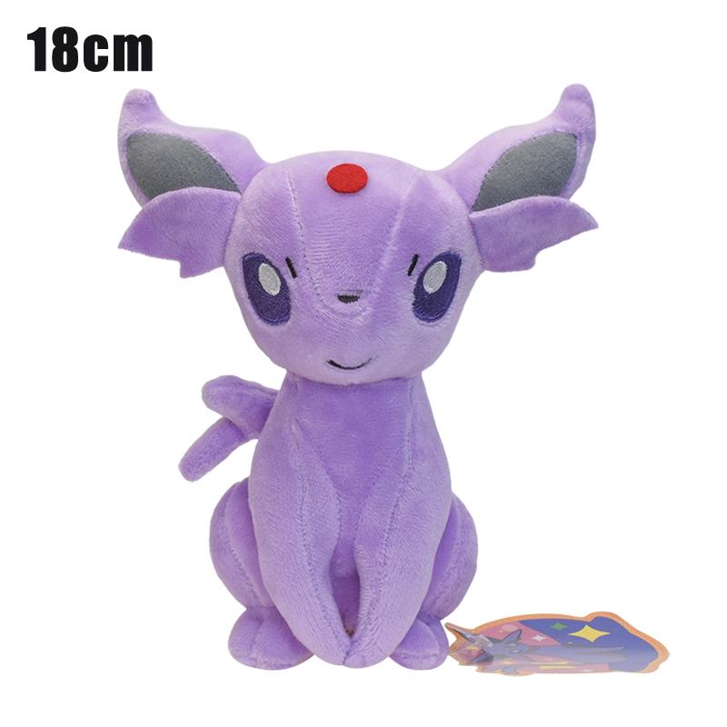 Cute Eeveelution And Plush Toys Soft Stuffed Dolls For Bedroom Decor And Gifts