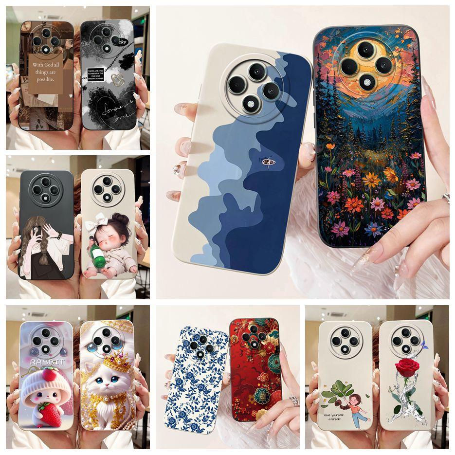 For Oppo Reno 12F 5G Case Reno12 FS CPH2637 New Fashion Candy Painted Cover Matte Phone Case For Oppo Reno12 F 4G Reno12F Fundas