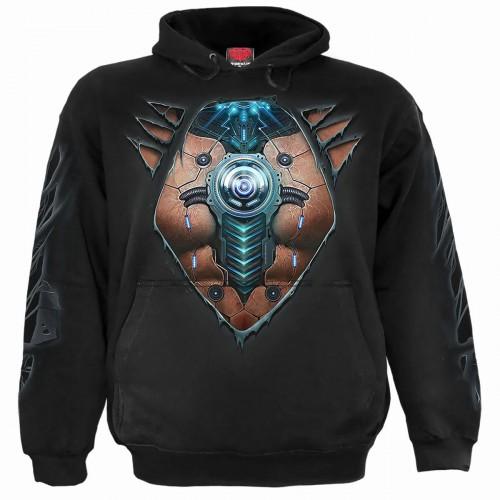 Spiral Direct Unisex Adult Cyber Skin Hoodie