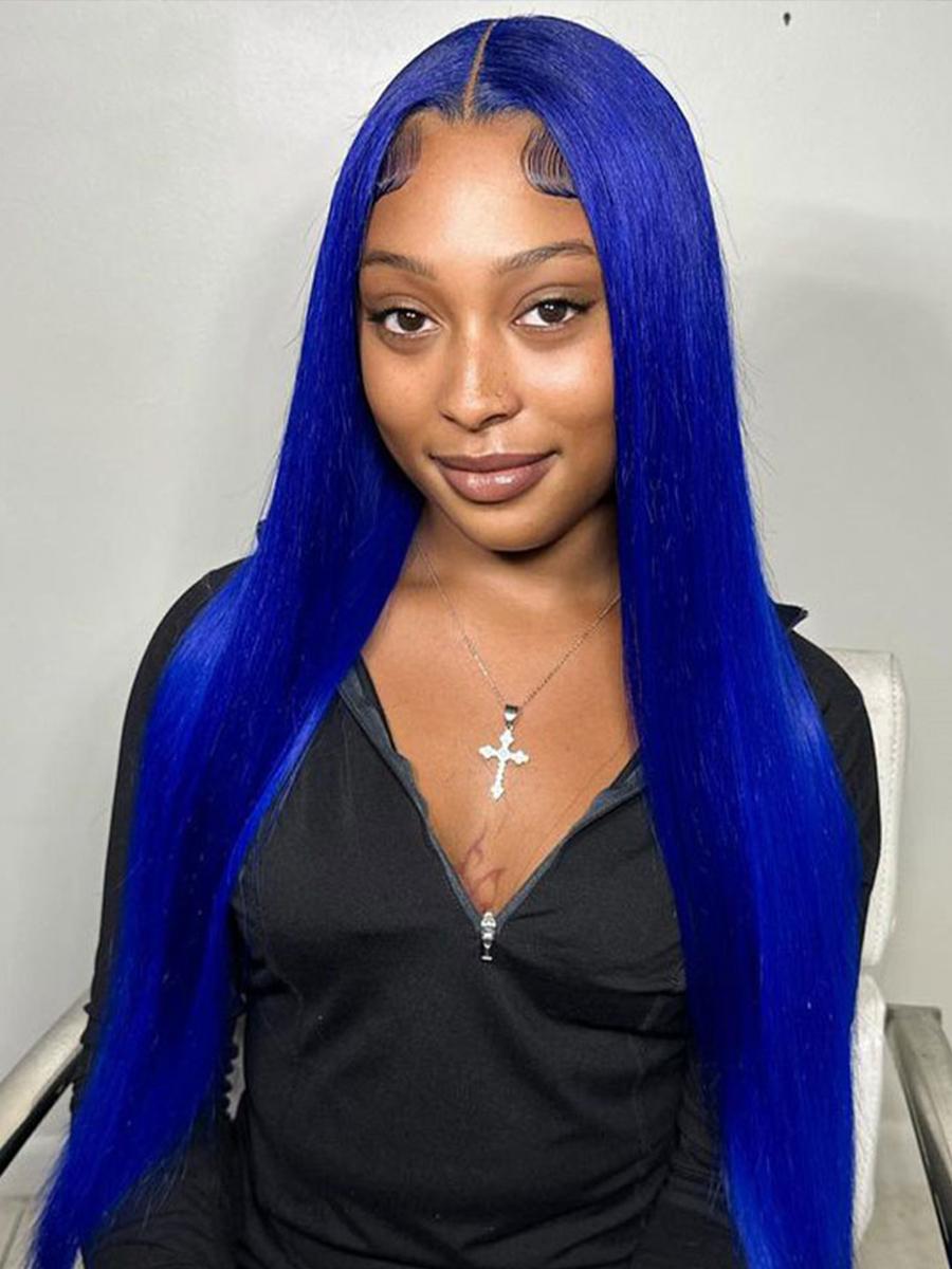 Blue 13x4 Lace Front Body Wave