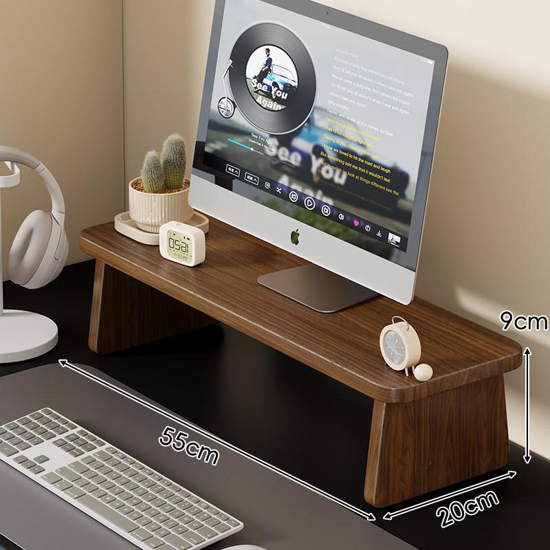 Desktop Monitor Stand & Storage Shelf for Office