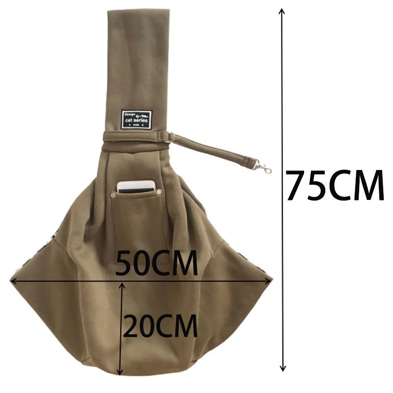 Cat Soft Carry Bag Pet Backpack, Puppy Kitten Carrier Sling Comfort Shoulder Outdoor Adjustable Blet Shoulder Bags Dog Carriers