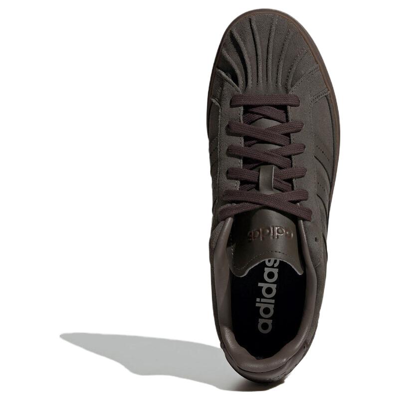 Adidas Street Talk Scspw Comfortable Versatile Skate Shoes Unisex Skate Shoes Dark-Brown KJ7440