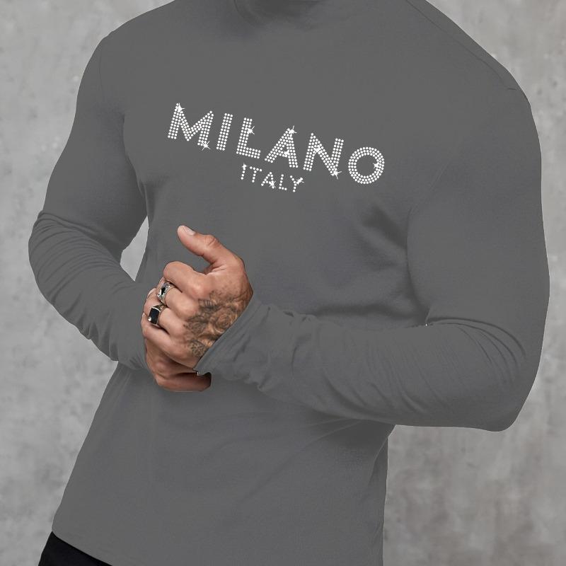 

Relaxed Fit Long Sleeve T-Shirt, Cloud-Soft Touch Fabric, Solid Smoke Gray XXL