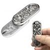 Owl Magnetic Push Card Mechanical Slider Pushing Plate Coin Small Fidgeting Edc Metal Stress Reducing Toys Antistresse Relaxation