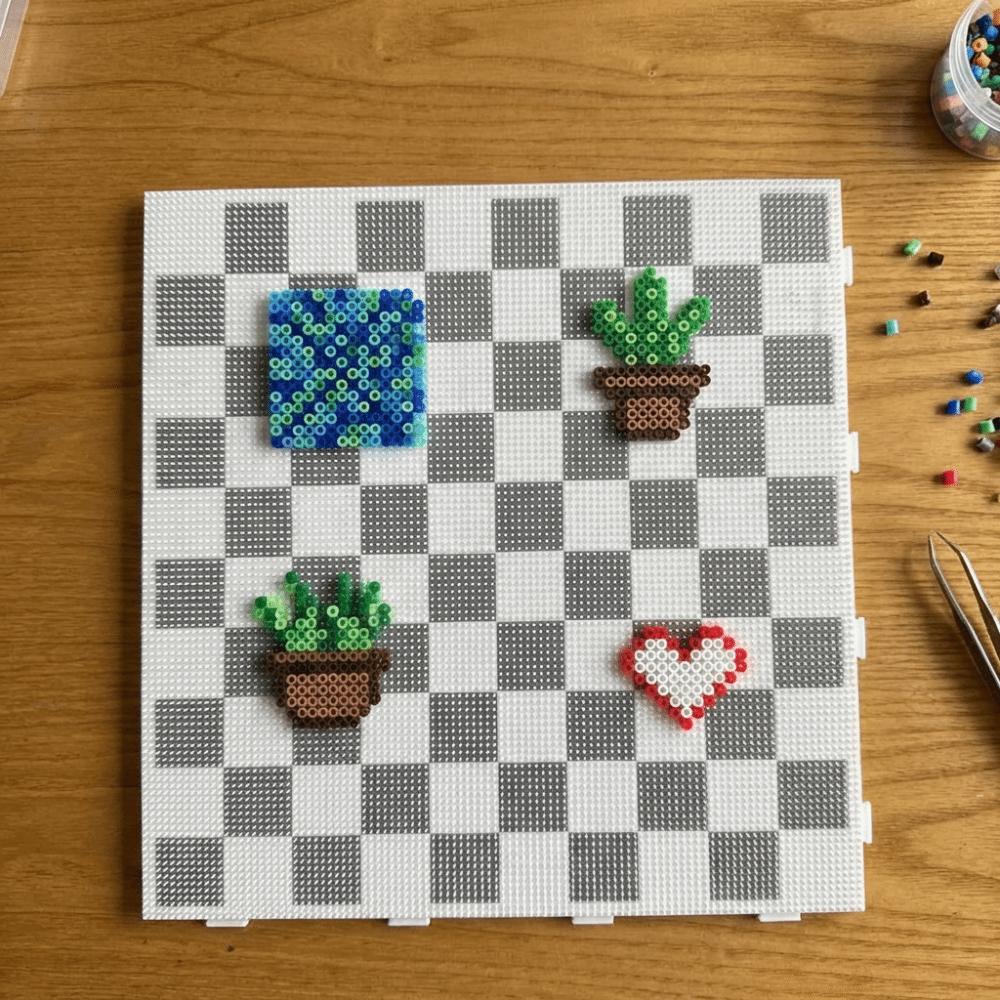 104x104 Pins Perler Beads Boards 2.6mm Beads Hama Beads Pegboards  Educational Toys