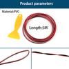 5M Car Moulding Decoration Flexible Strips Interior Auto Car Cover Trim Dashboard Door Edgein Car-styling Universal