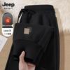 JEEP SPIRIT Men's 2025 Winter Fleece Lined Jogger Sweatpants
