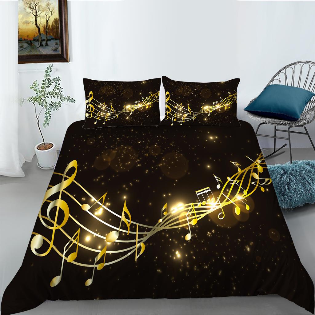 Bedding Cover Suit 3D Hot Sale Print Bed Cover Home Bedclothes Fashionable Polyester Comforter Duvet Cover Sets